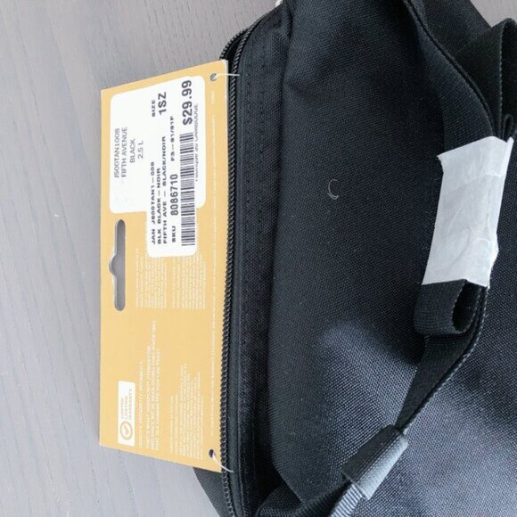 Jansport Bum bag Fanny pack fifth avenue 2.5L black New with tags! - Picture 14 of 14
